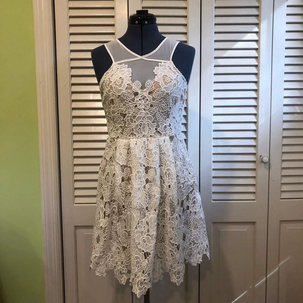 Francesca’s Lace Dress